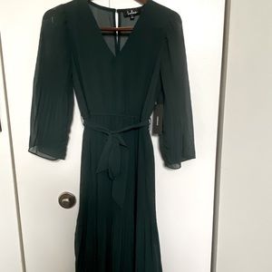 NWT Lulus Emerald Green Dress